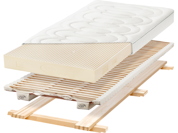 Schlafsystem Liforma «DeLuxe», Baumwolle-Leinen