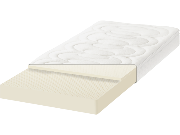 Hüsler Nest Firm-Matratze mit Topper – Ergonomischer Komfo..